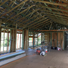 Construction work by Paul Greer Builders